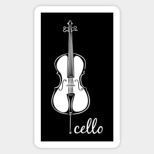 Cello Sticker